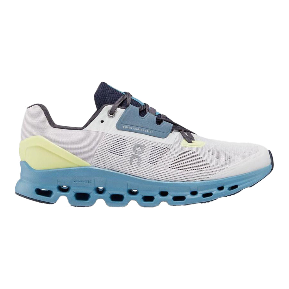 Men's On Cloudstratus, Frost/Niagara, 10.5 D Medium