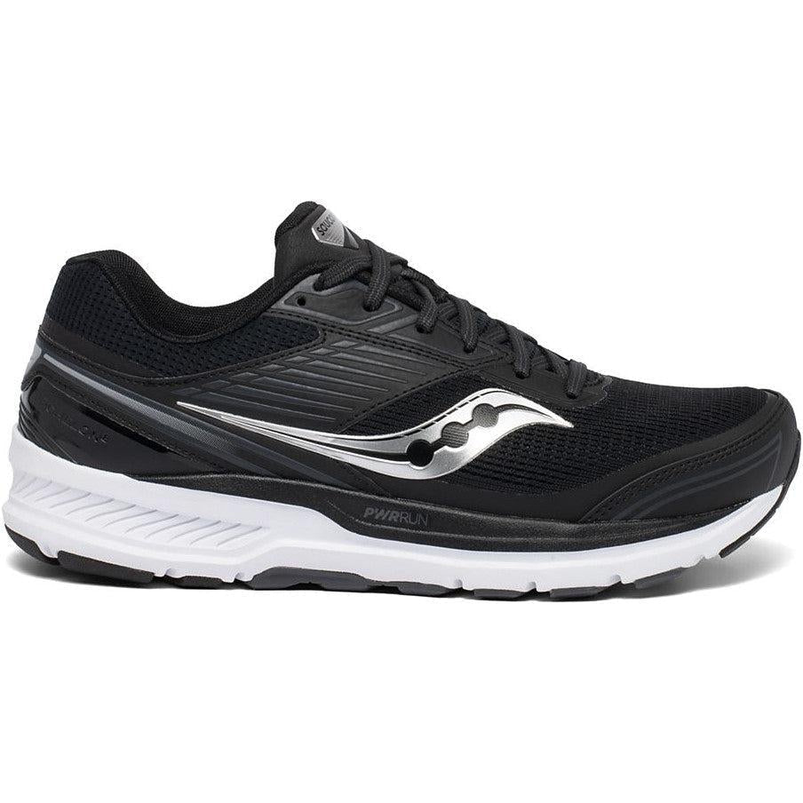 Men's Saucony Echelon 8, Black/White, 8 2E Wide