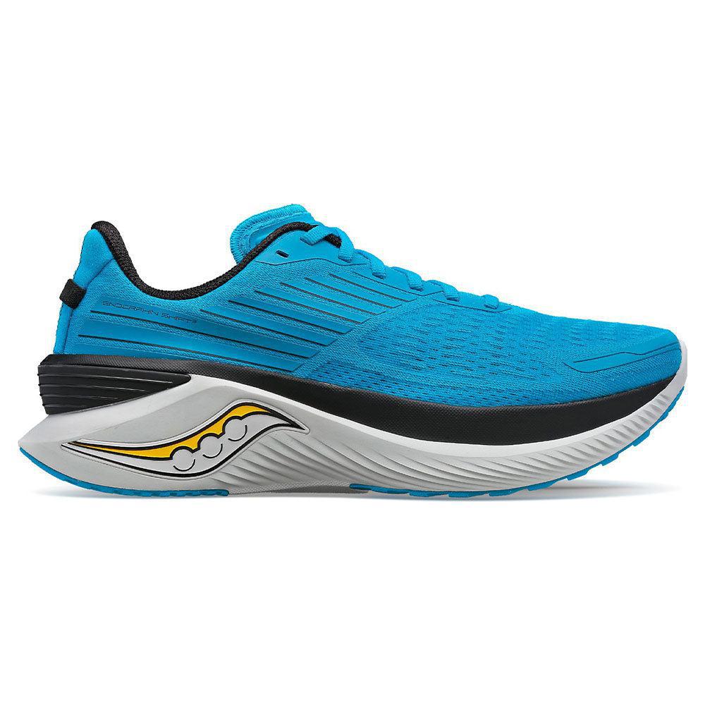 Men's Saucony Endorphin Shift 3, Ocean/Vizi Gold, 9.5 D Medium