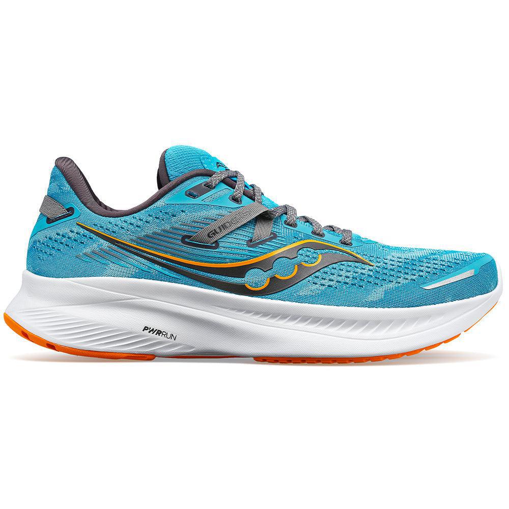 Men's Saucony Guide 16, Agave/Marigold, 9 D Medium