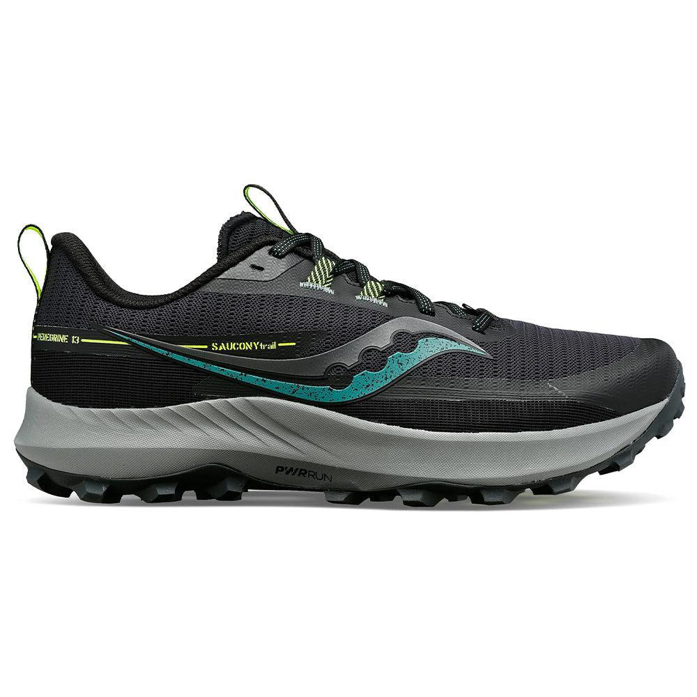 Men's Saucony Peregrine 13, Wood/Fossil, 11.5 D Medium