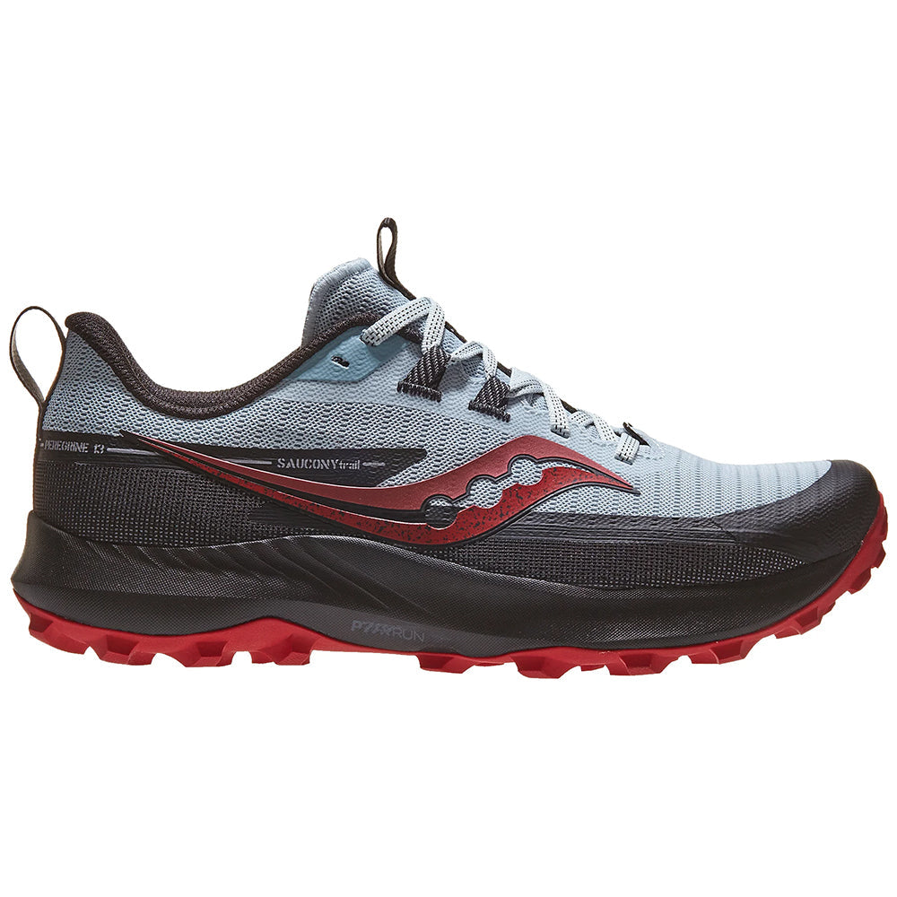 Men's Saucony Peregrine 13, Vapor/Poppy, 11.5 D Medium