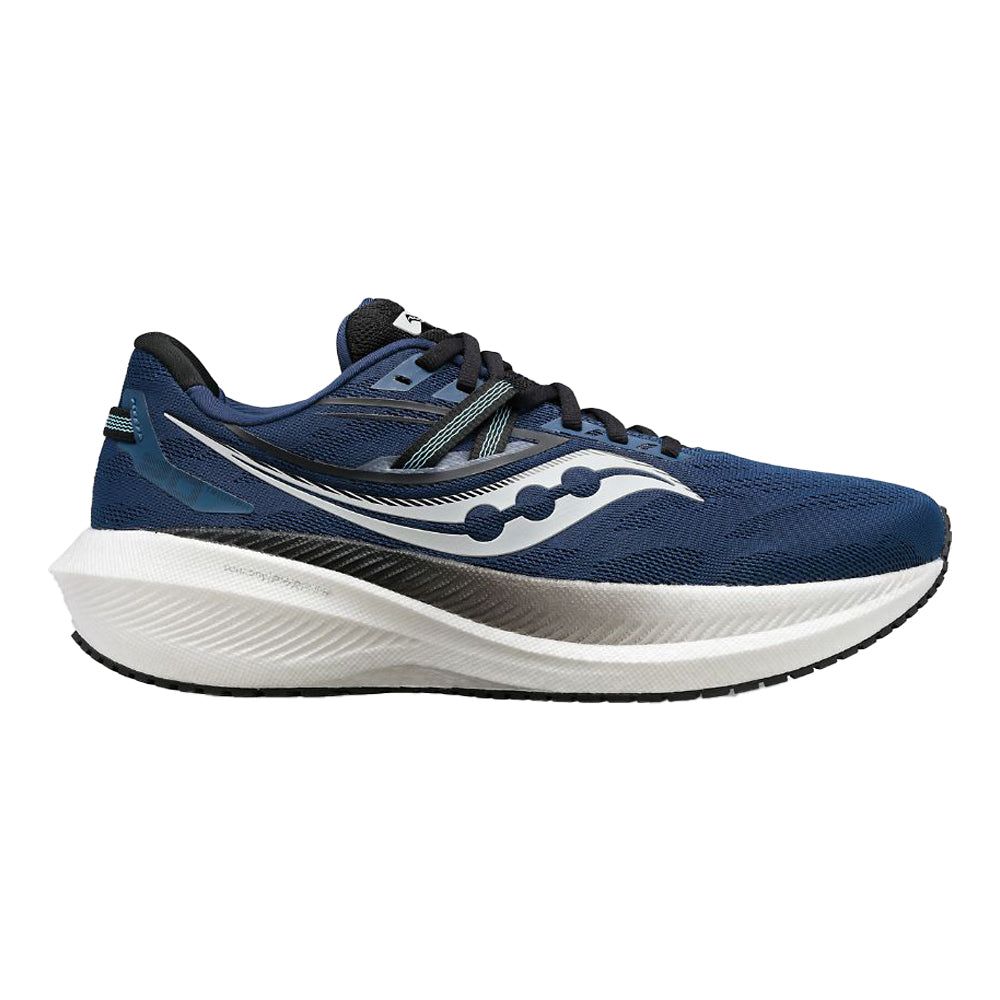 Men's Saucony Triumph 20, Twilight/Black, 10 D Medium