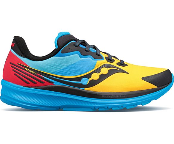 Women's Saucony Ride 14, Solar Chill, 9.5 B Medium