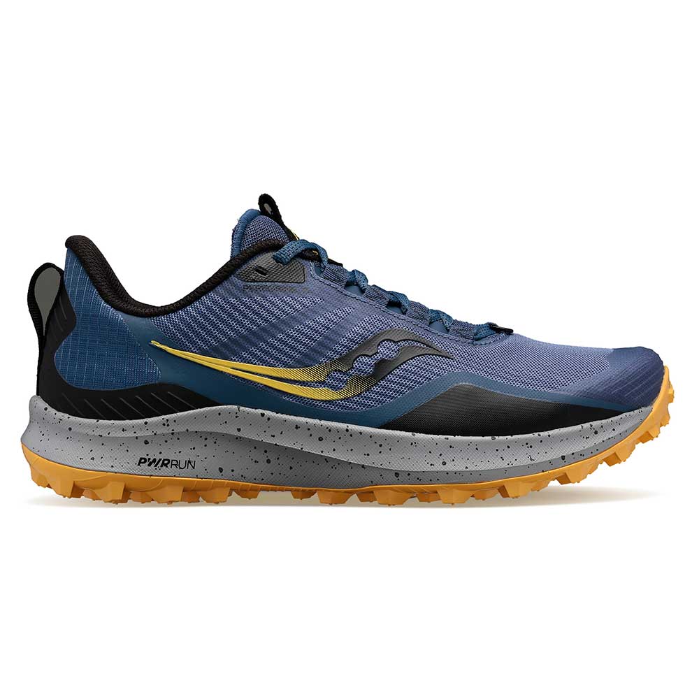 Women's Saucony Peregrine 12, Basin/Gold, 8 B Medium