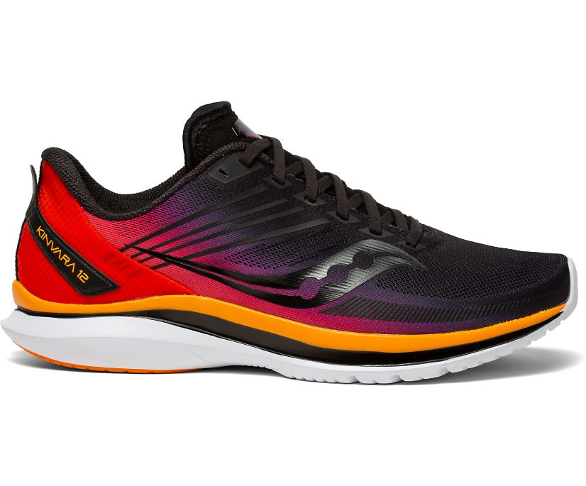 Men's Saucony Kinvara 12, Sunset, 8 D Medium