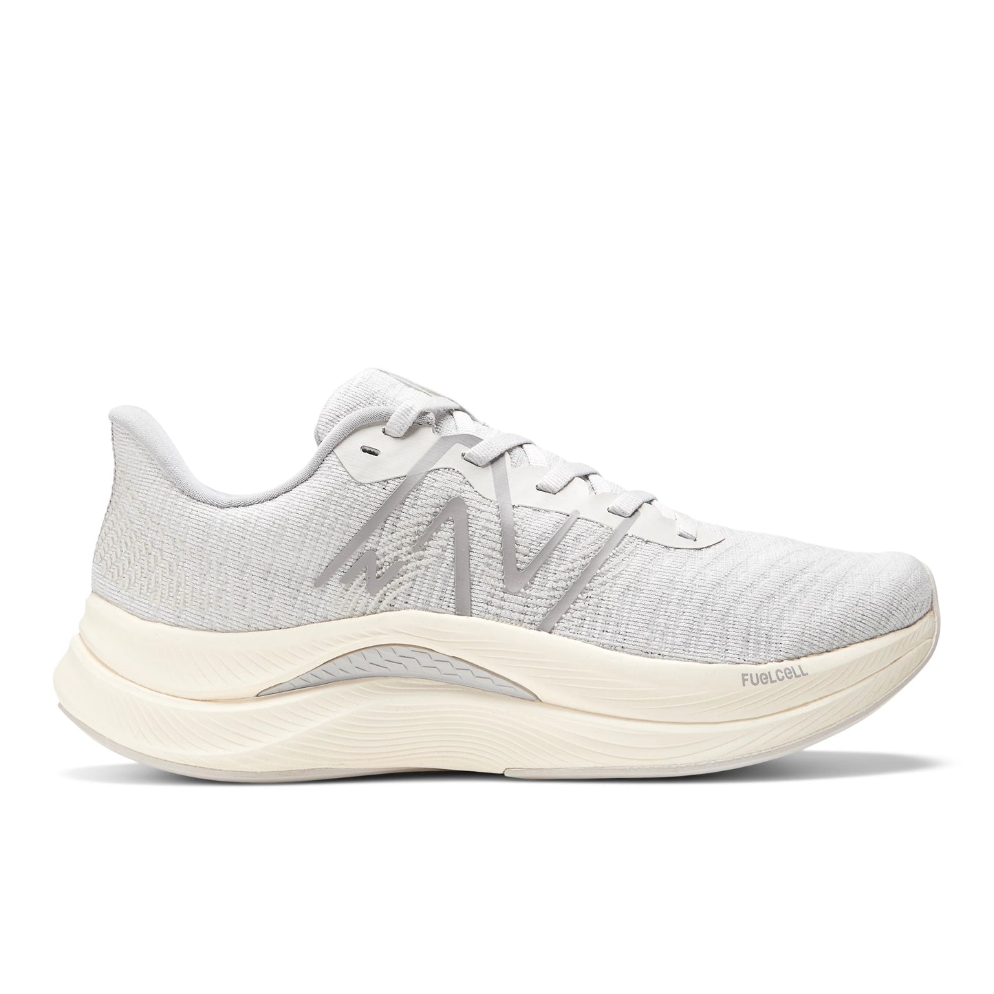 Women's New Balance FuelCell Propel v4, Grey Matter/Rain Cloud, 10 B Medium