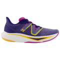 Women's New Balance FuelCell Rebel V3, Victory Blue/Magenta Pop, 6.5 B Medium