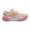Women's Brooks Adrenaline GTS 23, White Sand/Sunset/Fuchsia, 7 B Medium