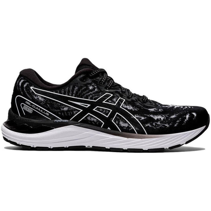 Women's Asics Gel-Cumulus 23, Black/White, 8.5 D Wide