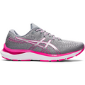 Women's Asics GEL-Cumulus 24, Sheet Rock/Pink Glo, 9.5 B Medium