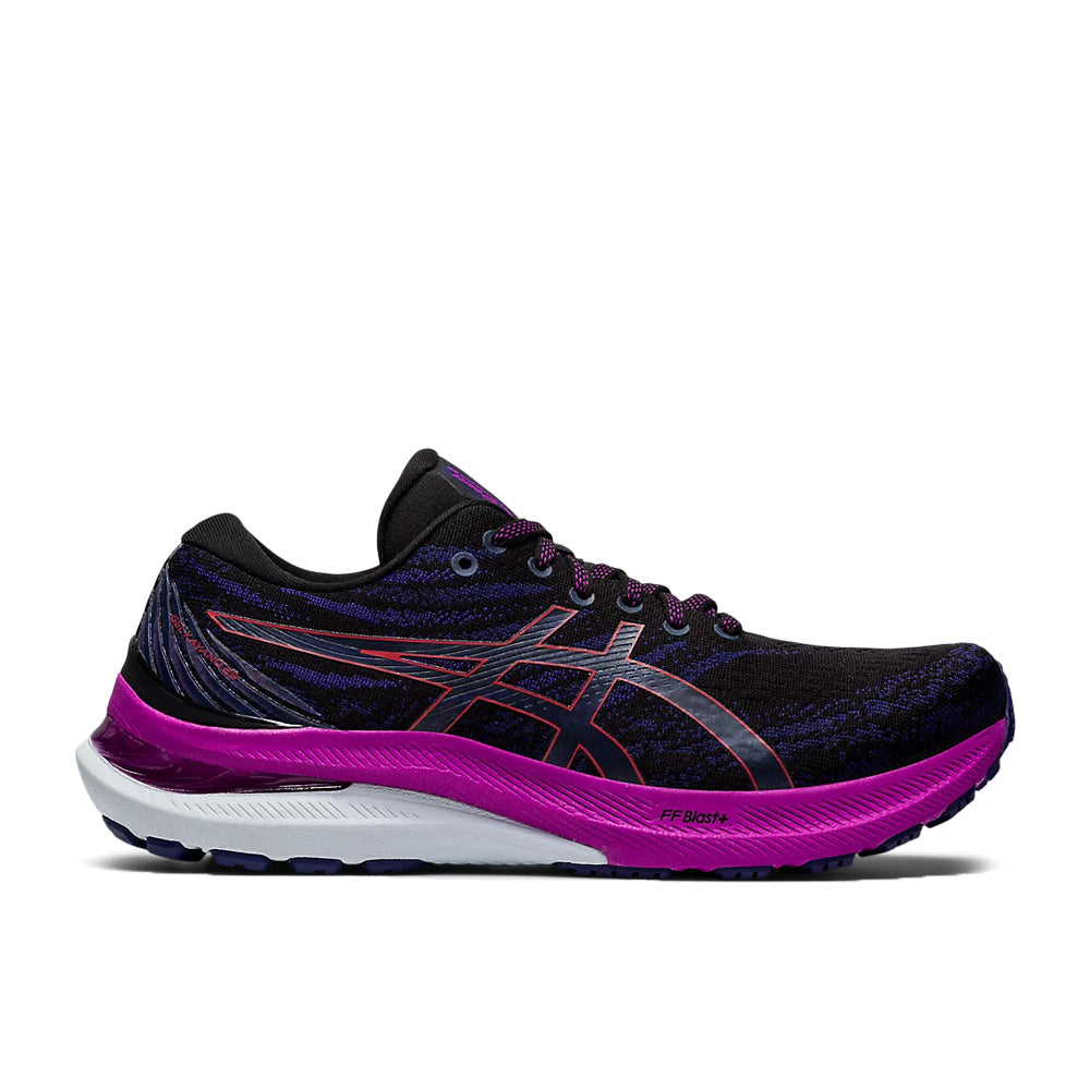 Women's Asics Gel-Kayano 29, Black/Red Alert, 10.5 D Wide