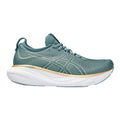 Women's Asics Gel-Nimbus 25, Foggy Teal/Champagne, 10.5 B Medium
