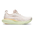 Women's Asics Gel-Nimbus 25, CREAM/FAWN, 12 B Medium