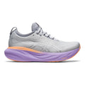 Women's Asics Gel-Nimbus 25, PIEDMONT GREY/PURE SILVER, 8 B Medium
