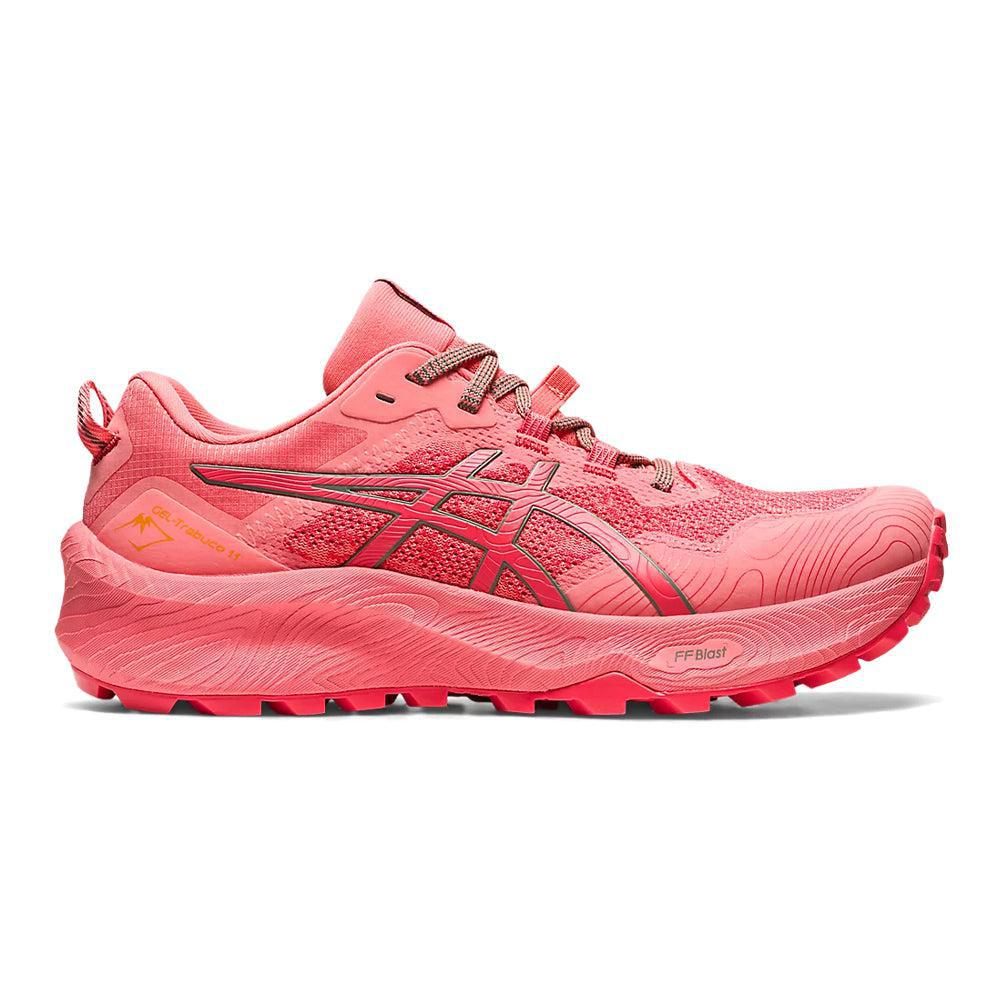 Women's Asics GEL-Trabuco 11, Pink Grapefruit/Ivy, 7 B Medium