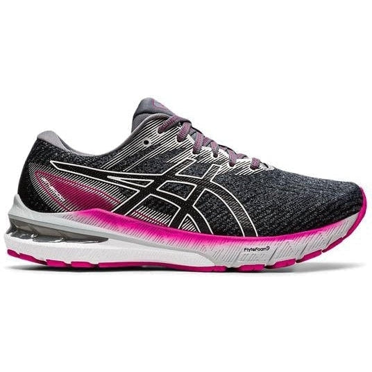Women's Asics GT-2000 10, Sheet Rock/Pink Rave, 9 B Medium