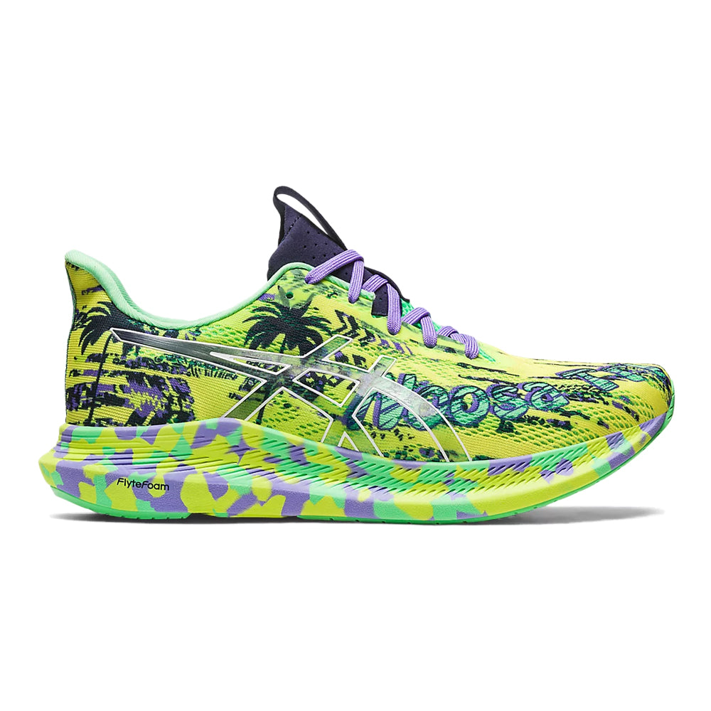 Women's Asics NOOSA TRI 14, Safety Yellow/Midnight, 7 B Medium