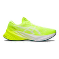 Women's Asics Novablast 3, Safety Yellow/White, 8.5 B Medium