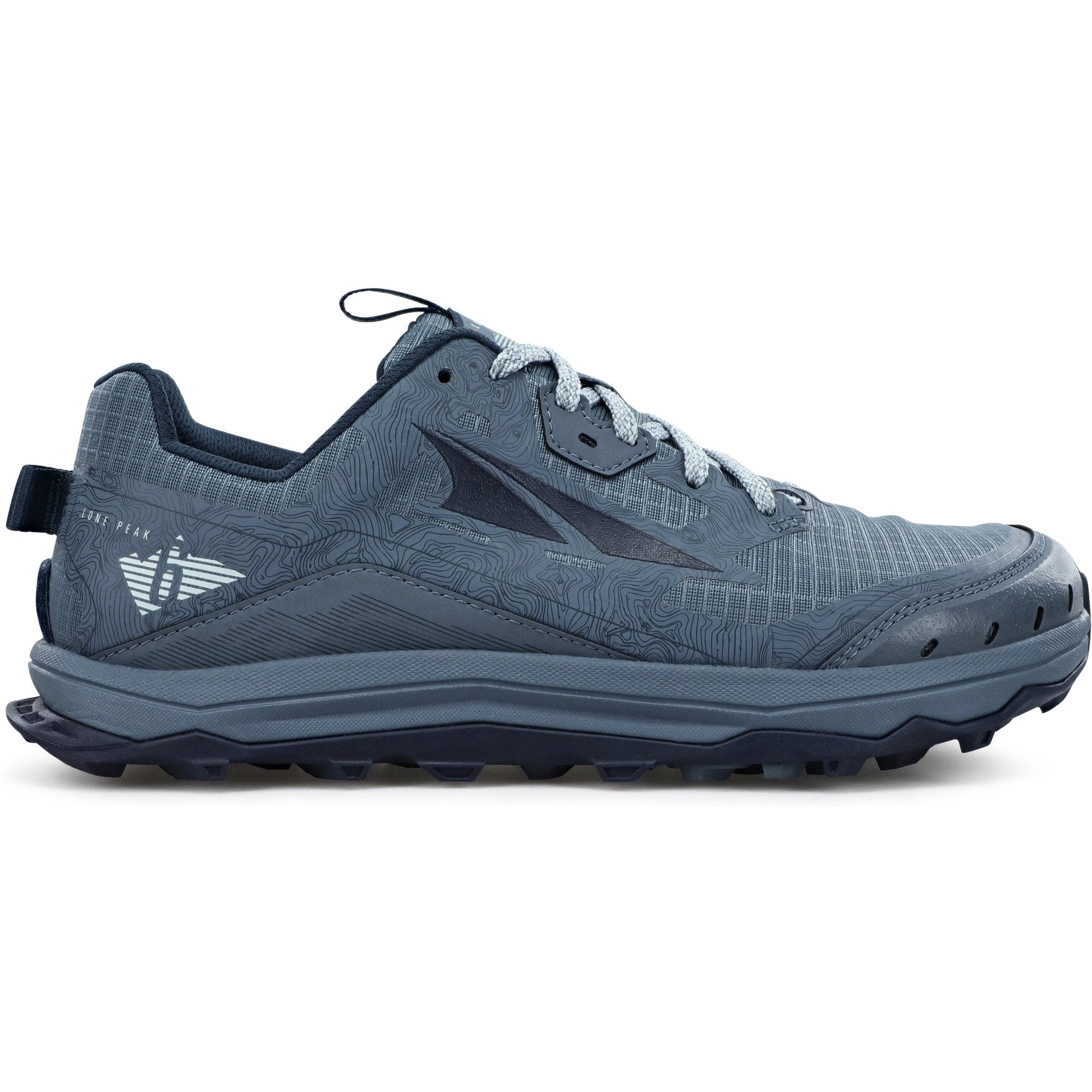 Women's Altra Lone Peak 6, Navy/Light Blue, 9.5 D Wide