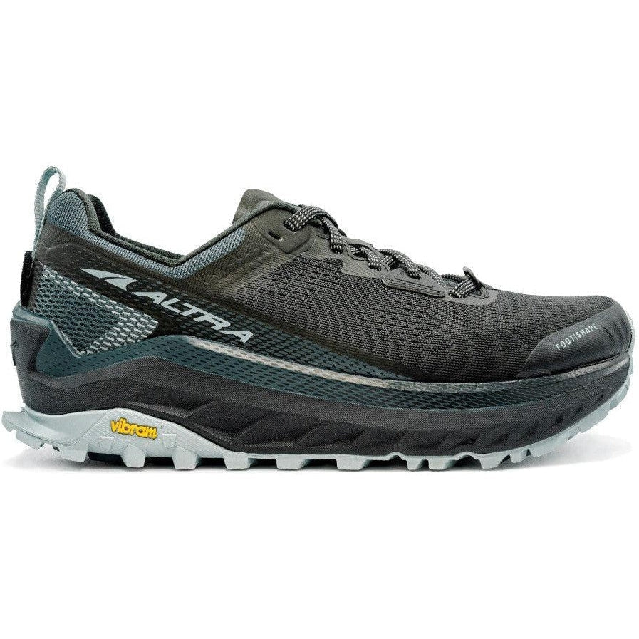 Women's Altra Olympus 4, Black/Light Blue, 9.5 B Medium