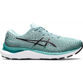 Women's Asics Gel-Cumulus 24, Oasis Green/Black, 10.5 B Medium