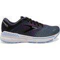 Women's Brooks Adrenaline GTS 22, Lavender/Black/Grey, 11 B Medium