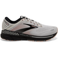 Women's Brooks Adrenaline GTS 22, Grey/Rose/Black, 12 B Medium