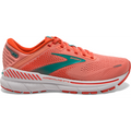 Women's Brooks Adrenaline GTS 22, Coral/Latigo Bay/White, 9 B Medium