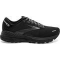 Women's Brooks Adrenaline GTS 22, Black/Black/Ebony, 11 B Medium