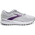 Women's Brooks Ariel '20, Oyster/Alloy/Grape, 8 D Wide