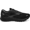 Women's Brooks Ghost 14, Black/Black/Ebony, 8 B Medium