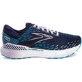 Women's Brooks Glycerin GTS 20, Peacoat/Ocean/Pastel Lilac, 9.5 D Wide