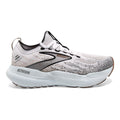 Women's Brooks Glycerin StealthFit 21, White/Grey/Black, 8 B Medium