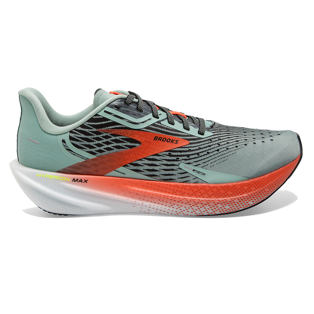 Women's Brooks Hyperion Max, Blue Surf/Cherry/Nightlife, 9.5 B Medium
