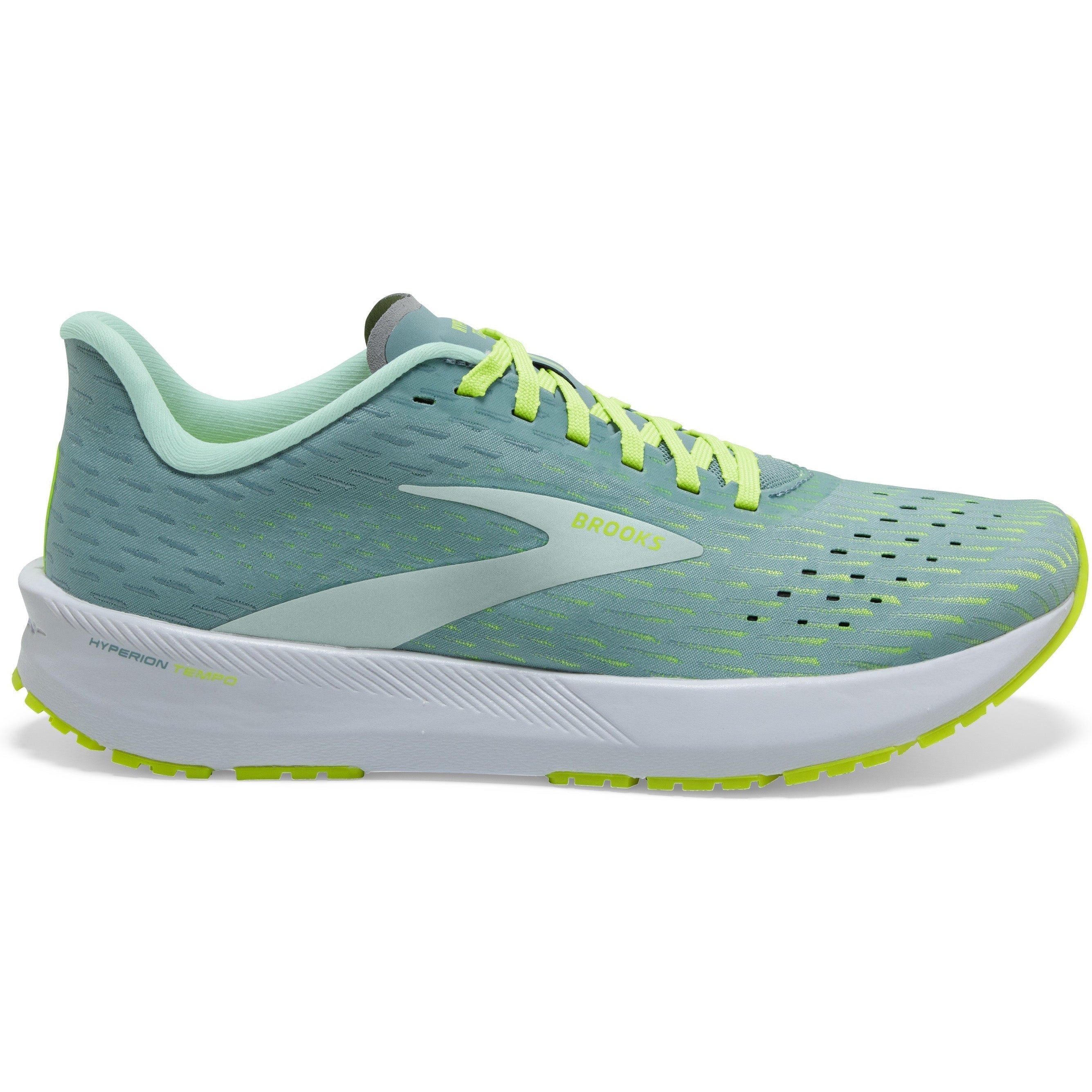 Women's Brooks Hyperion Tempo, Blue/Aqua/Nightlife, 8.5 B Medium