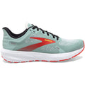 Women's Brooks Launch 9, Blue Surf/Black/Cherry Tomato, 8.5 B Medium