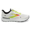 Women's Brooks Launch 9, White/Pink/Nightlife, 8.5 B Medium