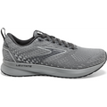 Women's Brooks Levitate 5, Grey/Oyster/Blackened Pearl, 9 Medium