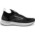 Women's Brooks Levitate Stealthfit 5, Black/Grey/White, 8.5 B Medium