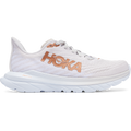 Women's Hoka One One Mach 5, White/Copper, 9 B Medium