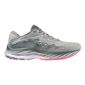 Women's Mizuno Wave Rider 27, Pearl Blue/White, 10 B Medium