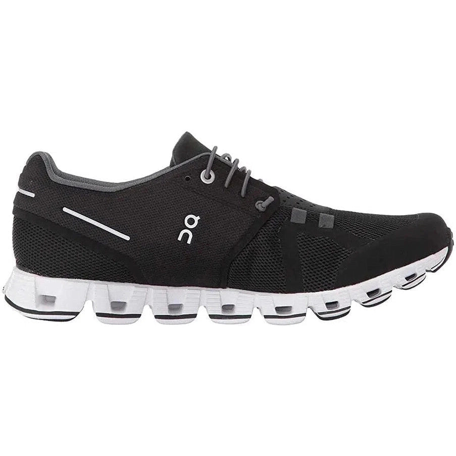 Women's On Cloud, Black/White, 8.5 B Medium