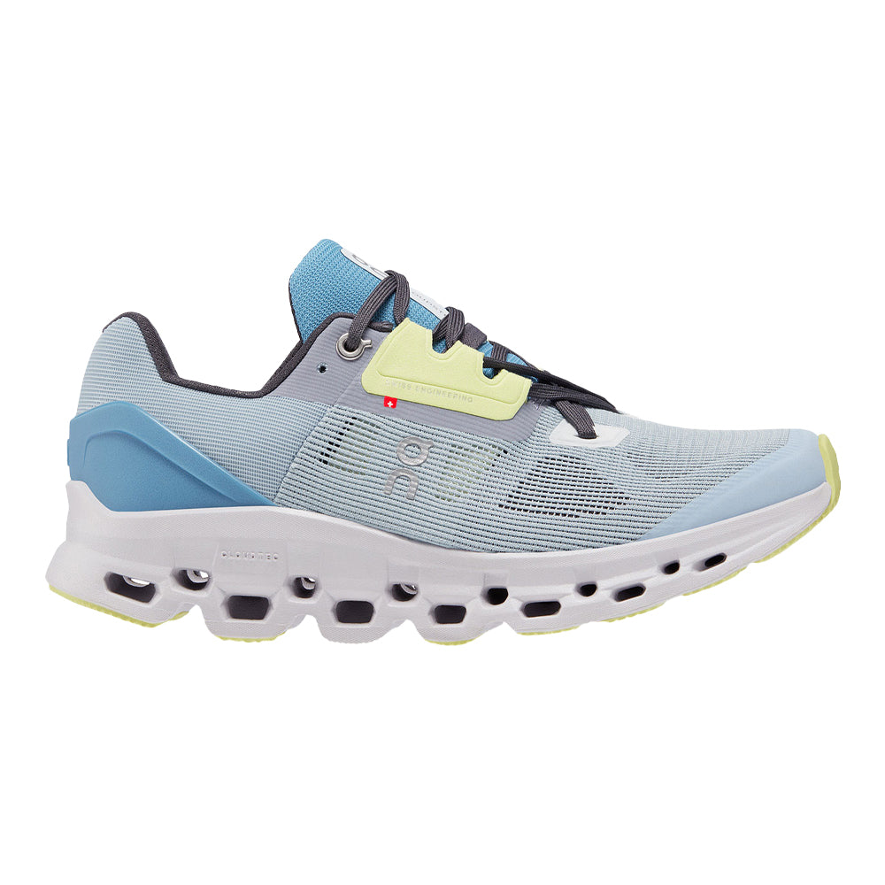 Women's On Cloudstratus, Chambray/Lavender, 7 B Medium