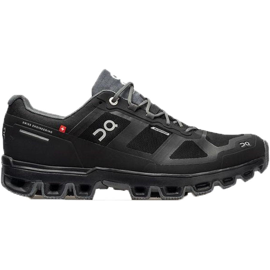 Women's On Cloudventure Waterproof, Black, 7 B Medium