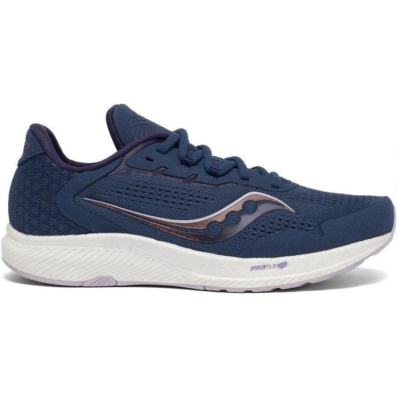 Women's Saucony Freedom 4, Storm/Lilac, 10 B Medium