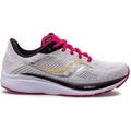 Women's Saucony Guide 14, Alloy/Cherry, 7.5 B Medium