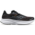 Women's Saucony Guide 16, Black/White, 9.5 D Wide