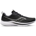 Women's Saucony Kinvara 13, BLACK/SILVER, 9 D Wide