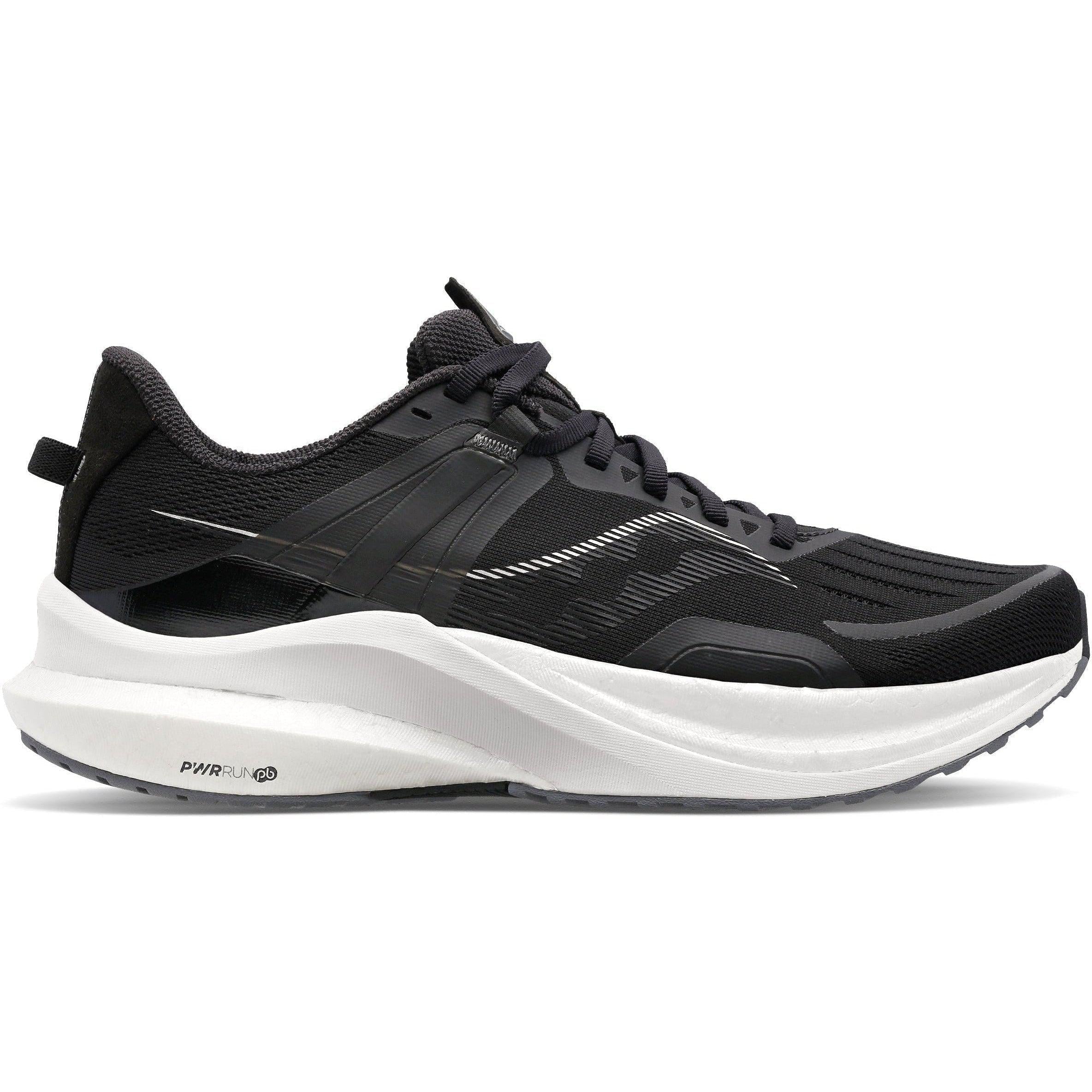 Women's Saucony Tempus, Black/Fog, 7.5 B Medium